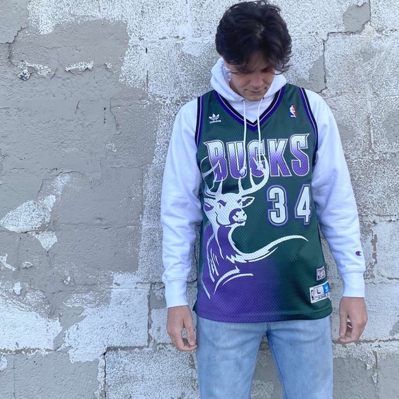 Milwaukee Bucks Ray Allen Jersey *Authentic* - Picture 2 of 4